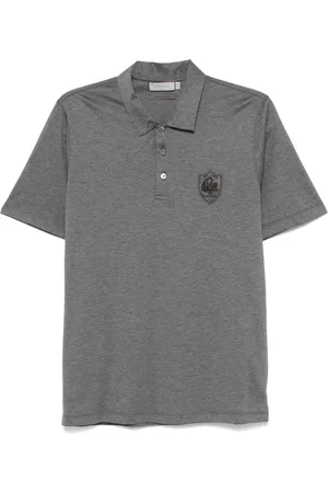 CANALI Polo con applicazione logo