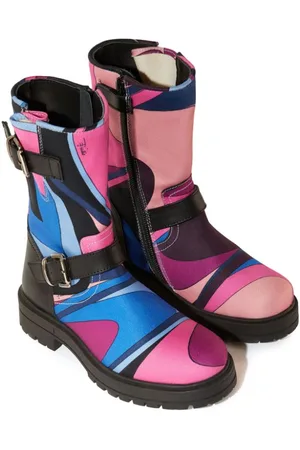PUCCI Junior Stivali con stampa Onde