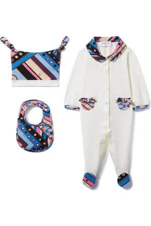 PUCCI Junior Set neonato con stampa Vivara