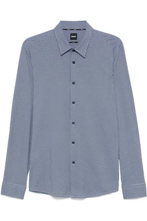 HUGO BOSS Camicia con stampa grafica