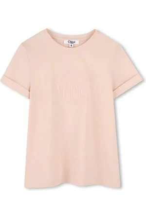 Chloé T-shirt con ricamo