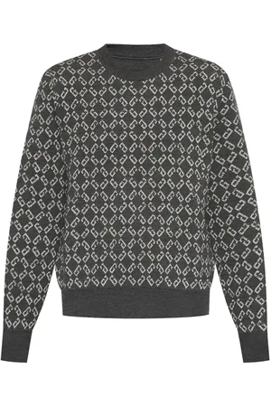 Givenchy Maglione con monogramma jacquard