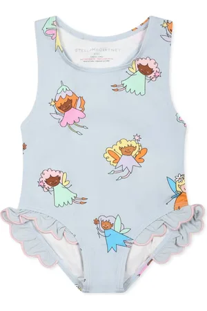 Stella McCartney Costume da bagno con stampa grafica
