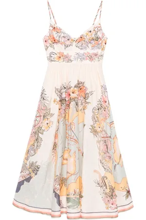 ZIMMERMANN Abito midi Tallow
