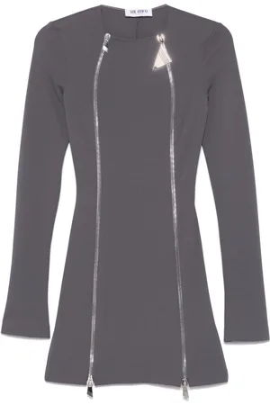 The Attico Abito corto con zip
