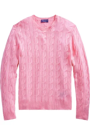 Ralph Lauren Maglione a trecce in cashmere