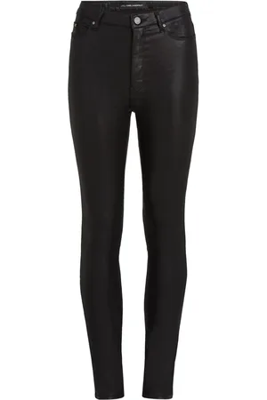 Karl Lagerfeld Jeans skinny metallizzati