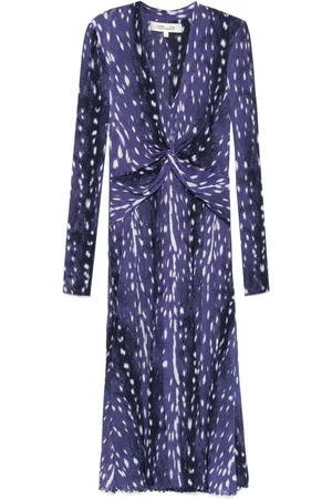 Diane von Furstenberg Abito Burton midi