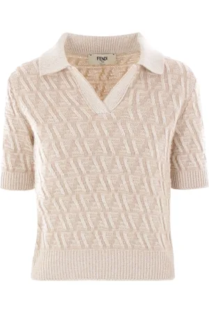 Fendi Polo con ricamo FF