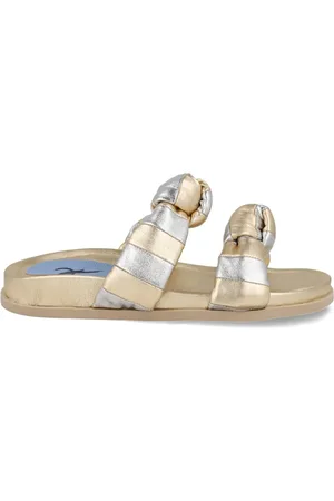 Blue Bird Sandali slides con applicazioni