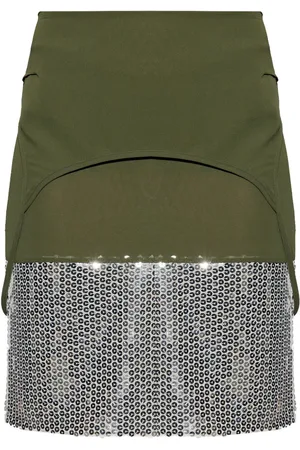 The Attico Minigonna con paillettes