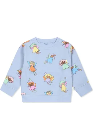 Stella McCartney Felpa con stampa grafica