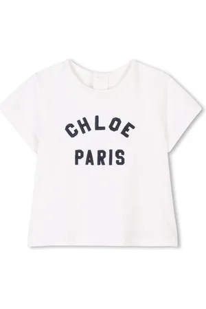 Chloé T-shirt con ricamo