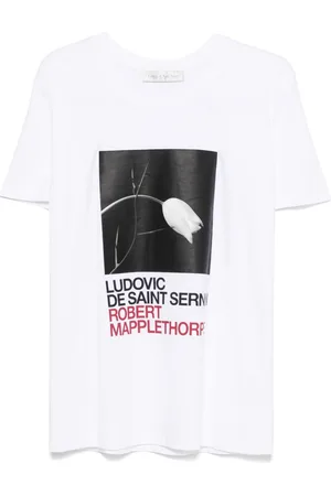 Ludovic De Saint Sernin T-shirt con stampa Tulip and Thorn x Robert Mapplethorpe