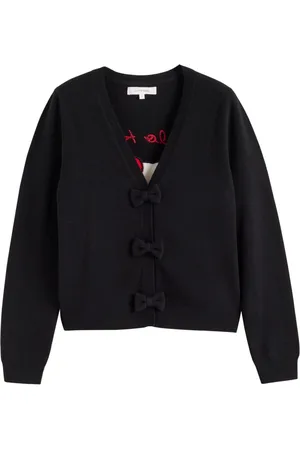 Chinti & Parker Cardigan Hello Kitty Bow