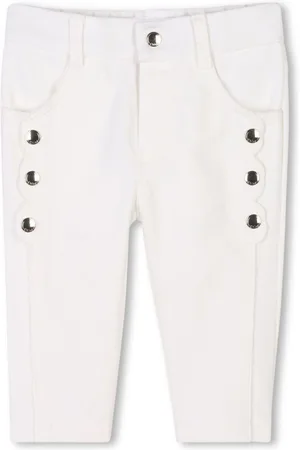 Chloé Pantaloni con borchie