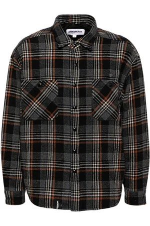 Chocoolate Giacca-camicia a quadri