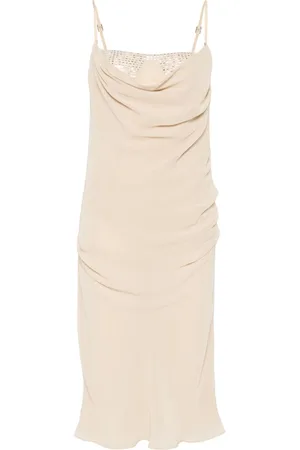 The Attico Abito midi drappeggiato