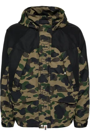 A Bathing Ape Giacca con stampa camouflage