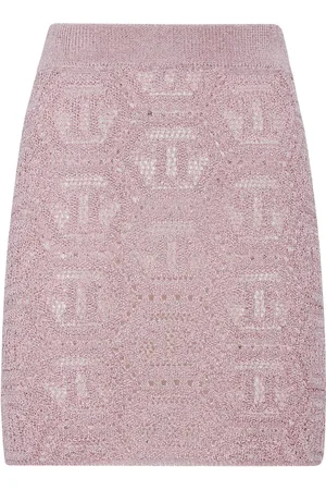 Philipp Plein Minigonna con monogramma