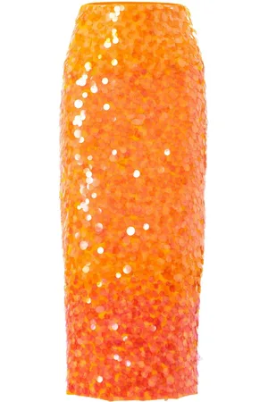 Carolina Herrera Gonna midi con paillettes