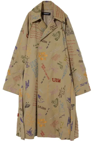 UNDERCOVER Trench con ricamo