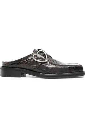 MARTINE ROSE Mules con punta quadrata