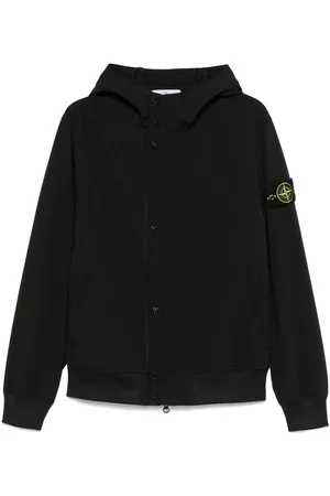 Stone Island Bomber con applicazione Compass