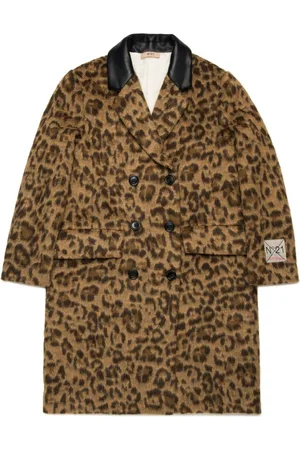 Nº21 Cappotto con stampa