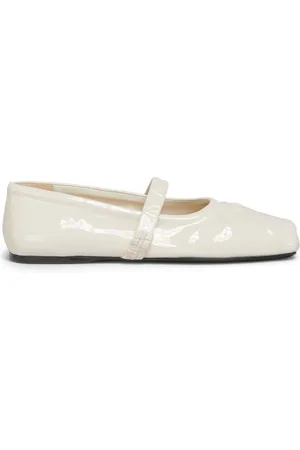 Marni Ballerine in pelle effetto lucido