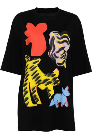JNBY T-shirt con stampa gatto