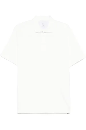 Brunello Cucinelli Polo con ricamo logo