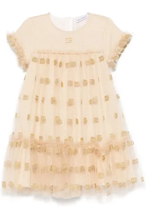 Dolce & Gabbana Abito con logo jacquard