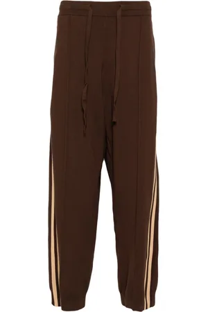 CROQUIS Pantaloni in maglia con righe laterali