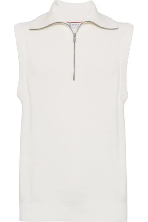 Brunello Cucinelli Gilet con zip
