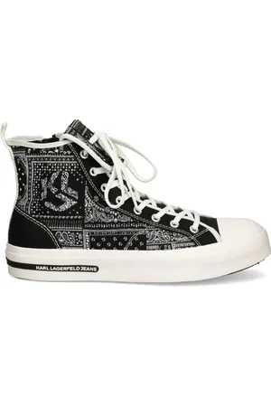 Karl Lagerfeld Sneakers con stampa bandana