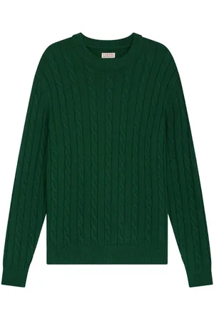 Fursac Maglione a maglia intrecciata