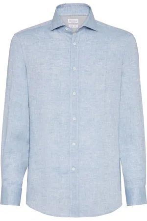 Brunello Cucinelli Camicia in lino ecologico
