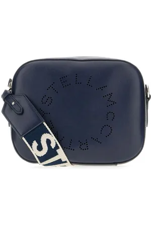 Stella McCartney Borsa a tracolla con logo traforato