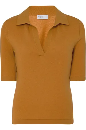 ROSETTA GETTY Polo con scollo aperto