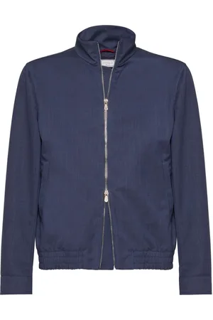 Brunello Cucinelli Bomber con cuciture termonastrate