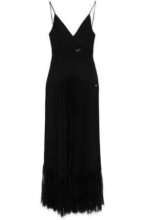 NISSA Abito midi con inserti in pizzo