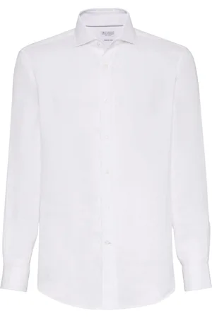 Brunello Cucinelli Camicia in lino ecologico
