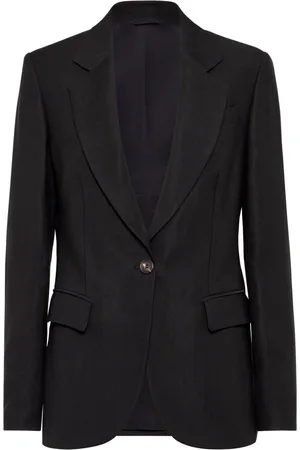 Brunello Cucinelli Blazer con dettaglio Monili