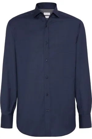 Brunello Cucinelli Giacca-camicia con tasche