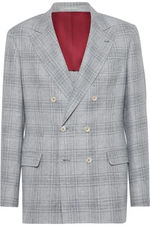 Brunello Cucinelli Blazer in pied-de-poule