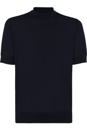 Brunello Cucinelli T-shirt lavorata a maglia