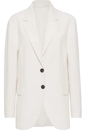 Brunello Cucinelli Blazer con dettaglio Monili