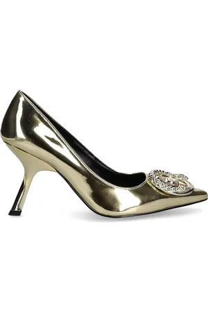 Roberto Cavalli Pumps con placca logo 90mm