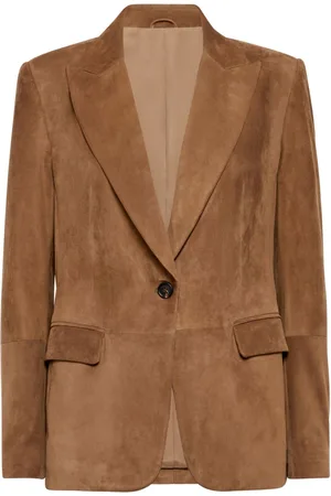 Brunello Cucinelli Blazer in suede